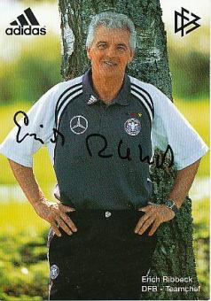 Erich Ribbeck   DFB   EM 2000  Fußball Autogrammkarte original signiert 