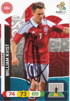 William Kvist  Dänemark  EM 2012  Panini Adrenalyn Card - 10195 