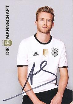 Andre Schürrle   DFB  EM 2016 Fußball Autogrammkarte original signiert 
