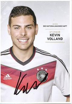 Kevin Volland   DFB  WM 2014  Fußball Autogrammkarte original signiert 