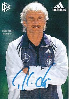 Rudi Völler   DFB  EM 2000  Fußball Autogrammkarte original signiert 