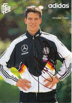 Christian Ziege   DFB  WM 1994  Fußball Autogrammkarte original signiert 
