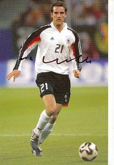 Christoph Metzelder  DFB  WM 2006 Panini Photo Card  Fußball Autogrammkarte original signiert 