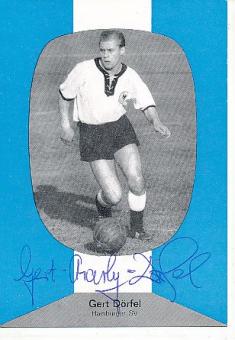 Gert "Charly" Dörfel   DFB   Fußball Autogrammkarte original signiert 