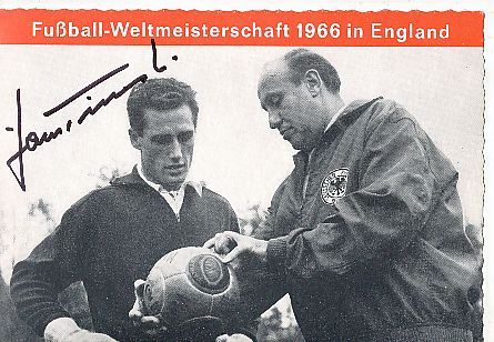 Hans Tilkowski † 2012   DFB  WM 1966 Fußball Autogrammkarte original signiert 