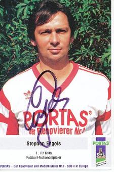 Stephan Engels    Portas  Fußball Autogrammkarte  original signiert 