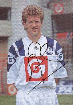 Marc Emmers   RSC Anderlecht   Fußball Autogrammkarte original signiert 