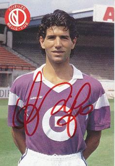 Vincenzo Scifo   RSC Anderlecht   Fußball Autogrammkarte original signiert 