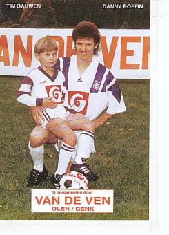 Danny Boffin  RSC Anderlecht   Fußball Autogrammkarte original signiert 