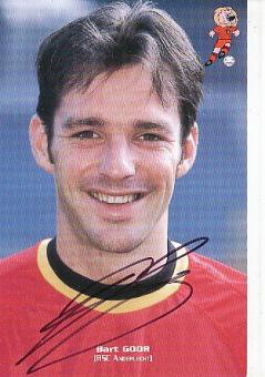 Bart Goor  Belgien   Fußball Autogrammkarte original signiert 