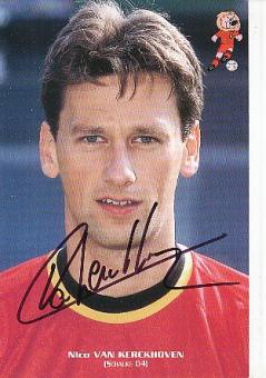 Nico Van Kerckhoven  Belgien   Fußball Autogrammkarte original signiert 