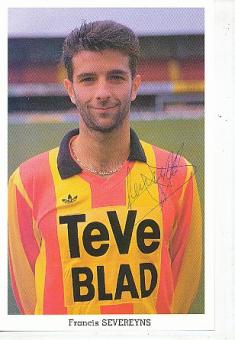 Francis Severeyns   KV Mechelen  Fußball Autogrammkarte original signiert 