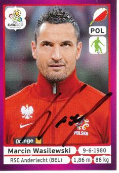 Marcin Wasilewski  Polen  EM 2012  Panini Sticker - 10198 