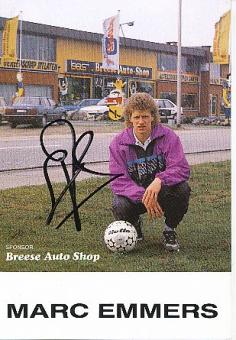 Marc Emmers  K.F.C. Diest  Fußball Autogrammkarte original signiert 