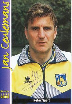 Jan Ceulemans  KVC Westerlo  Fußball Autogrammkarte original signiert 