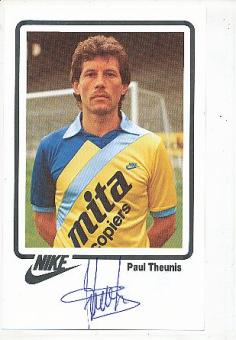 Paul Theunis  K.S.K. Beveren  Fußball Autogrammkarte original signiert 