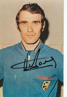 Wilfried Van Moer † 2021 Belgien WM 1970  Fußball Autogramm Foto  original signiert 