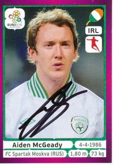 Aiden McGeady   Irland  EM 2012  Panini Sticker - 10291 