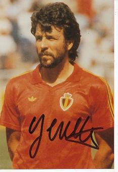 Eric Gerets  Belgien  Fußball Autogramm Foto  original signiert 