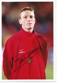 Gregory Dufer  Belgien  Fußball Autogramm Foto  original signiert 