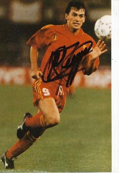 Marc Van der Linden  Belgien  Fußball Autogramm Foto  original signiert 