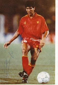 Vincenzo „Enzo“ Scifo   Belgien  Fußball Autogramm Foto  original signiert 