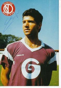 Vincenzo „Enzo“ Scifo   RSC Anderlecht & Belgien  Fußball Autogramm Foto  original signiert 