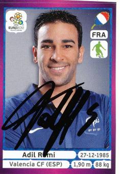 Adil Rami   Frankreich  EM 2012  Panini Sticker - 10332 