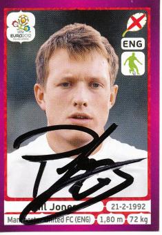Phil Jones   England  EM 2012  Panini Sticker - 10344 