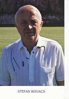 Stefan Kovacs † 1995  AS Monaco  Fußball Autogrammkarte original signiert 