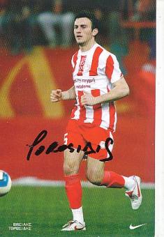 Vasilis Torosidis Olympiakos Piräus  Fußball Autogrammkarte original signiert 