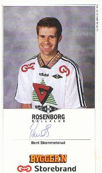 Bent Skammelsrud  Rosenborg Trondheim  Fußball Autogrammkarte original signiert 