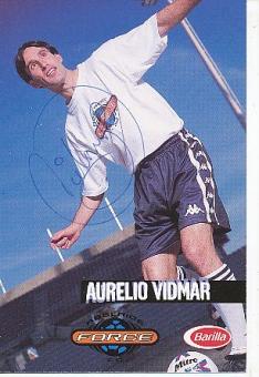 Aurelio Vidmar  Australien  Fußball Autogrammkarte original signiert 