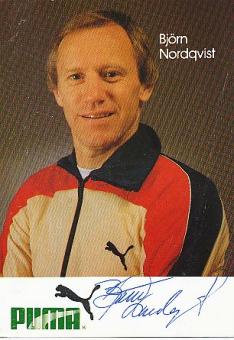 Björn Nordqvist   Schweden  Fußball Autogrammkarte original signiert 
