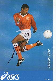 Aron Winter   Holland  Fußball Autogrammkarte original signiert 