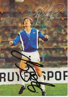 John van ’t Schip  Holland Europameister EM 1988  Fußball Autogrammkarte original signiert 