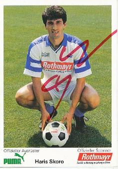 Haris Skoro  FC Zürich  Fußball Autogrammkarte original signiert 