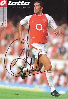 Edu  FC Arsenal London  Fußball Autogrammkarte original signiert 