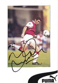 Martin Keown   FC Arsenal London  Fußball Autogrammkarte original signiert 