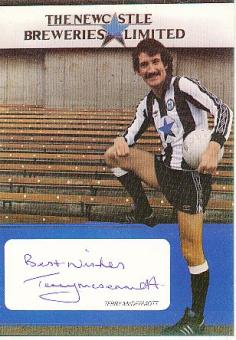 Terry McDermott  Newcastle United   Fußball Autogrammkarte original signiert 