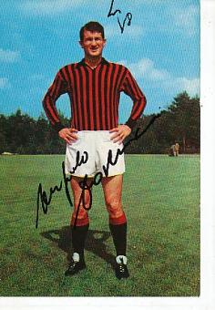Angelo Sormani   AC Mailand  Fußball Autogrammkarte original signiert 