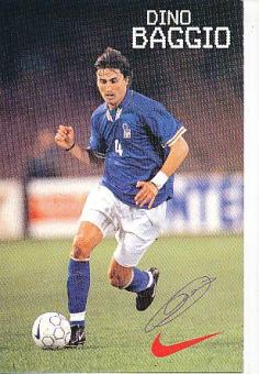 Dino Baggio  Italien Fußball Autogrammkarte  original signiert 