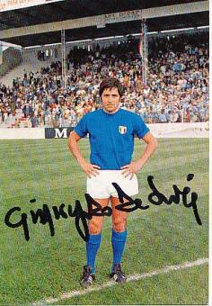 Giancarlo De Sisti   Italien  WM 1970  Fußball Autogrammkarte original signiert 