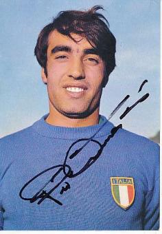 Pietro Anastasi † 2020  WM 1970  Bergmann  Italien Fußball Autogrammkarte original signiert 