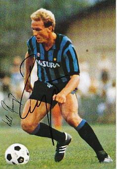 Karl Heinz Rummenigge  Inter Mailand  Fußball Autogrammkarte original signiert 