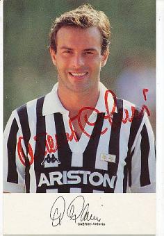 Antonio Cabrini   Juventus Turin  Fußball Autogrammkarte  original signiert 