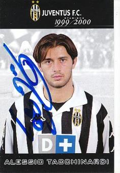 Alessio Tacchinardi   Juventus Turin  Fußball Autogrammkarte  original signiert 