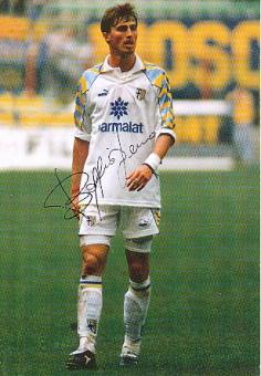 Dino Baggio  AC Parma  Fußball Autogrammkarte original signiert 