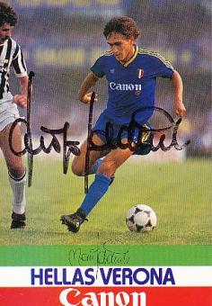 Giuseppe Galderisi   Hellas Verona  Fußball Autogrammkarte  original signiert 