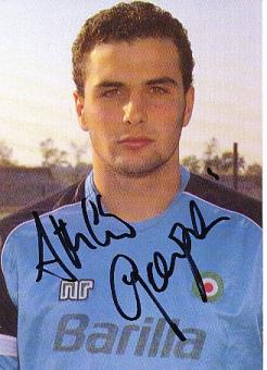 Attilio Gregori   AS Rom  Fußball Autogrammkarte  original signiert 
